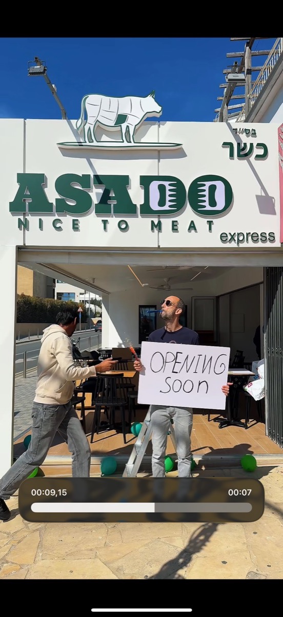 ASADO Express storefront on Alkminis 29, Paphos